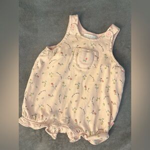 Vintage Gymboree rainbow tag floral romper